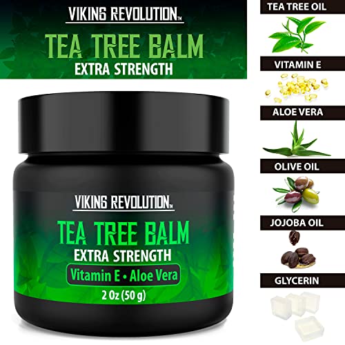 Viking Revolution Tea Tree Oil Cream - Super Balm Athletes Foot Cream - for Eczema Viking Revolution Au supplements