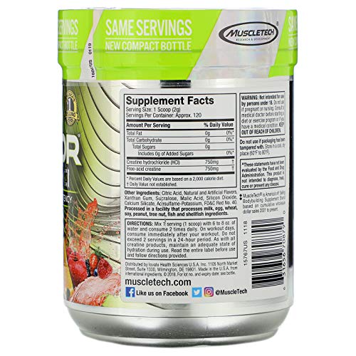 MuscleTech Cell-Tech Creactor - Creatine HCl Formula - Muscle Builder for Men & Women MuscleTech Au supplements