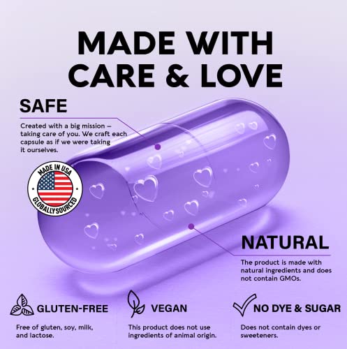 Natural Saffron Supplements - Pure Saffron Extract 88.5 mg - Made in USA - Mood NUTRAHARMONY Au supplements