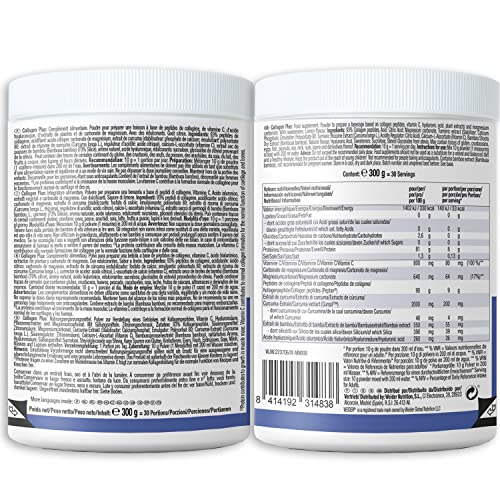 Weider Collagen Plus. Powder Preparation with Collagen peptides (Peptan), hyaluronic Acid Weider Au supplements