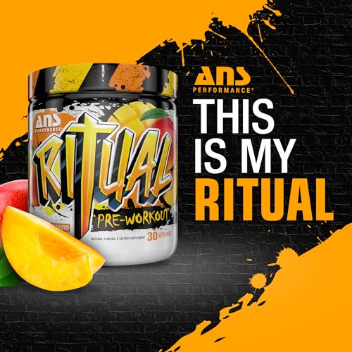 ANS Performance Ritual Pre Workout (30 Servings, 12.7 oz) - Complete Preworkout Formula ANS Performance Au supplements