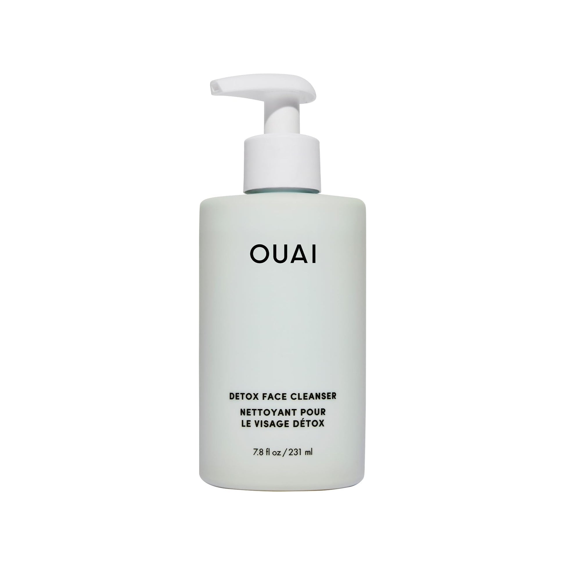 OUAI Detox Facial Cleanser - Deep Cleansing Face Wash with Glycolic Acid, Niacinamide & PHA - Removes Sweat, Dirt & Oil Without Drying - Gentle Face Cleanser for Post-Workout (7.8 Fl Oz) OUAI Au supplements