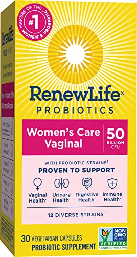 Renew Life Women's Probiotic Capsules, 50 Billion CFU Guaranteed, Supports pH Balance Renew Life Au supplements
