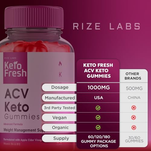 (3 Pack) Keto Fresh ACV Gummies, Keto Fresh ACV Gummies for Advanced Weight Loss rize labs Au supplements