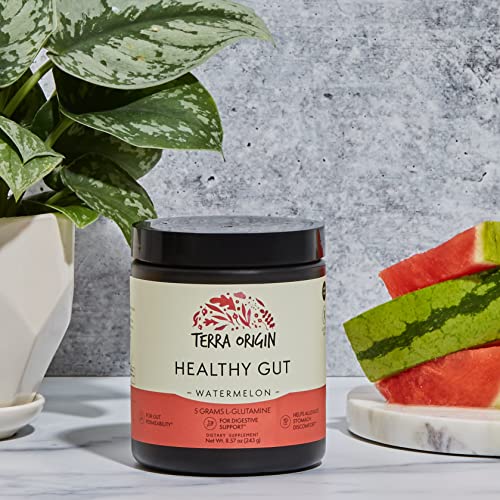 TERRA ORIGIN Healthy Gut Watermelon | 30-Servings with L-Glutamine, Zinc TERRA ORIGIN Au supplements