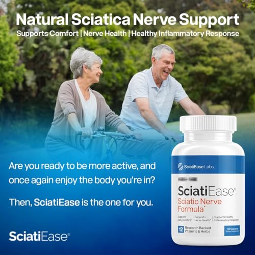 SciatiEase Sciatic Nerve Health Support - Sciatic Nerve Supplement with Pea, Vitamin B SciatiEase Au supplements