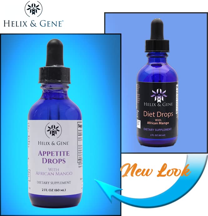 Helix & Gene Appetite Diet Drops Mango Flavor | Fast Weight Loss | Natural Metabolism Helix & Gene Au supplements
