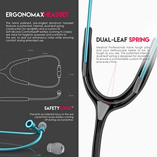 Engravable - MDF Acoustica Lightweight Personalized Custom Stethoscope MDF Instruments Au supplements