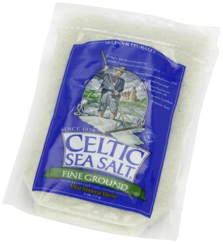 Celtic Sea Salt, Fine Ground, 8 Ounce, 0.5 Pound (Pack of 1) Celtic Sea Salt Au supplements