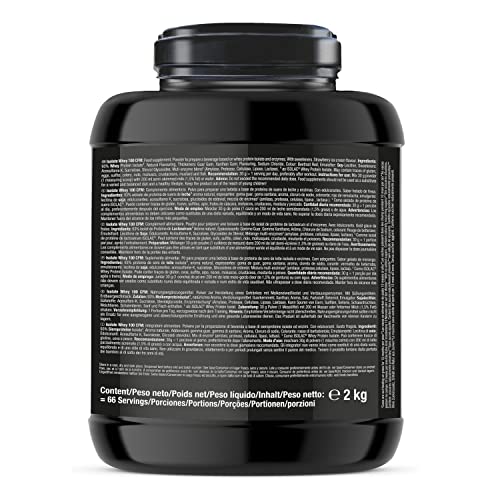 Weider Isolate Whey 100 CFM (2kg) Strawberry Ice Cream Flavour. Protein Powder with 25g Proteins Weider Au supplements