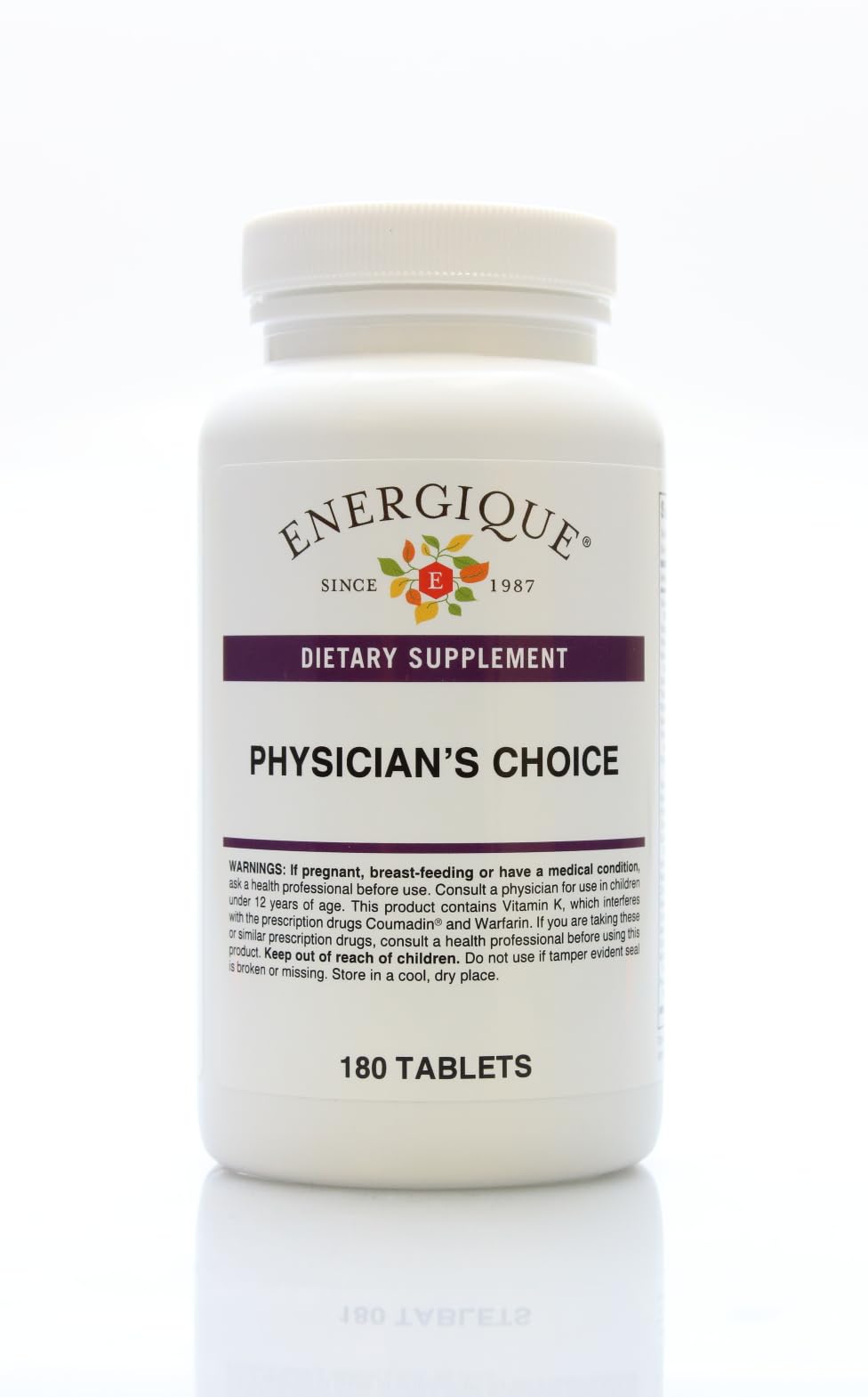 Energique Physician's Choice multivitamin Providing Optimal doses of Essential Vitamins and Minerals. Energique Au supplements