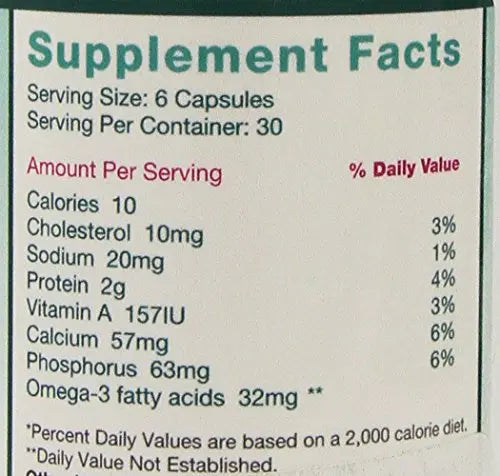 Seacure 180 Capsules Proper Nutrition Au supplements