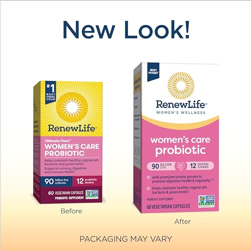 Renew Life Women's Probiotic Capsules, Supports pH Balance for Women, Vaginal Renew Life Au supplements
