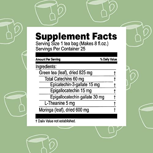 Hyleys Tea Moringa Oleifera with Lemon Flavor - 25 Tea Bags (Miracle Tree Tea) HYLEYS Au supplements