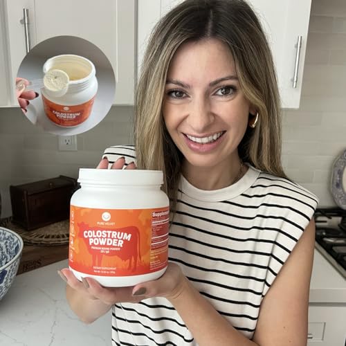 Pure Velvet Colostrum Powder for Gut Health, Bloating, Hair Growth, Immune Support Pure Velvet Au supplements