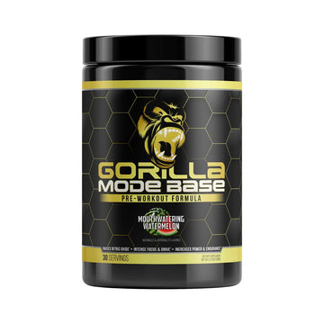 Gorilla Mode Base Pre Workout - Raises Nitric Oxide · Intense Focus & Drive · Endurance Gorilla Mind Au supplements