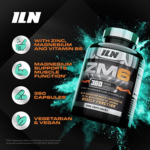 ZM6 - High Strength Zinc Magnesium Supplement - Zinc & Magnesium for Muscle Function Iron Labs Nutrition Au supplements