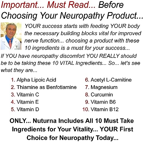 Neuropathy Support Supplement with 600 mg Pure Alpha Lipoic Acid Nuturna Au supplements