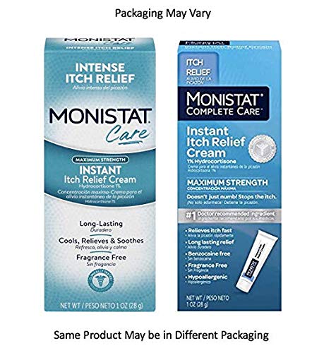 Monistat Instant Itch Relief Cream for Women, Maximum Strength Feminine Itch Care, 1 oz Monistat Au supplements
