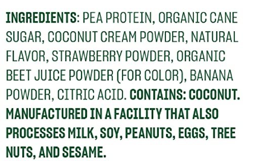 Vega Protein Made Simple Protein Powder, Strawberry Banana - Stevia Free, Vegan Vega Au supplements