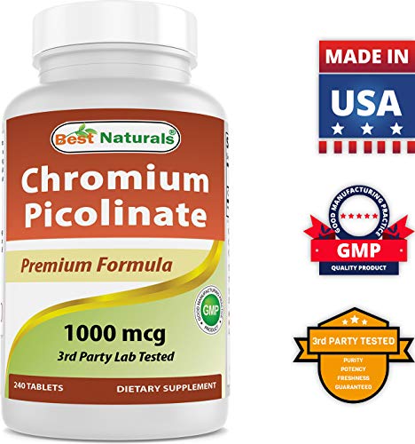 Best Naturals Chromium Picolinate 1000mcg 240 Tablets Best Naturals Au supplements