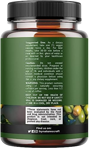 Pure Green Coffee Bean Extract Supplement – Best for Weight Loss Appetite Suppressant Natures Craft Au supplements