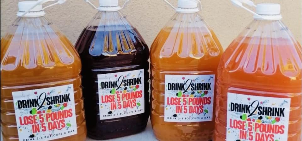 4 Week drink2Shrink Detox Formula Start Losing That Stubborn Belly Fat! (Green Apple) Heath Secret Au supplements