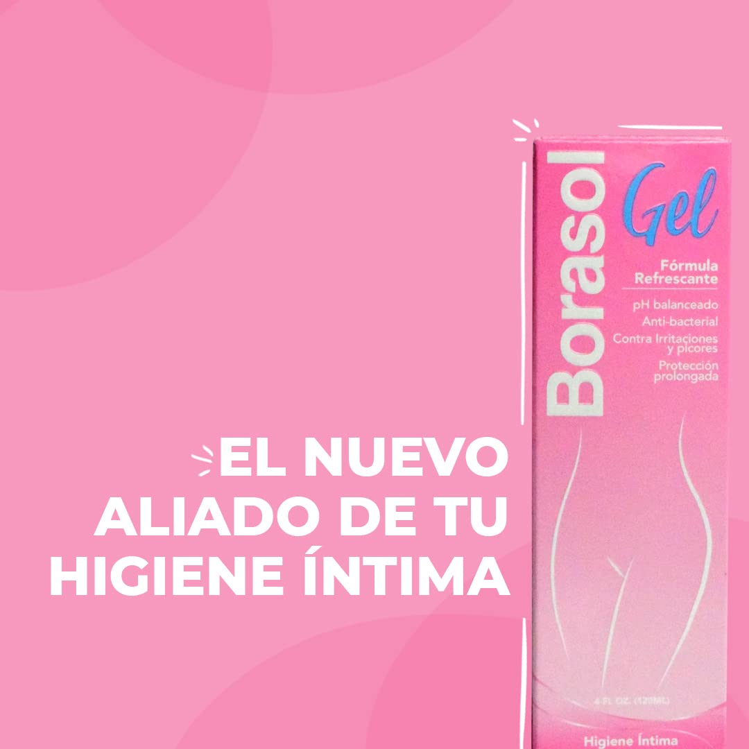 Borasol Refreshing Formula Femenine Wash Gel 4FL OZ. (120ML) Msupps.com Au supplements