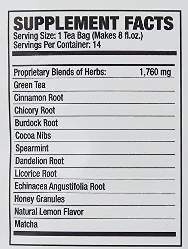 Rapid Fire Slim Tea 14 Day Herbal Teatox, Blend of Natural Herbs and Botanicals, Supports Healthy SNS Au supplements
