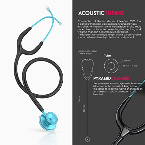 Engravable - MDF Acoustica Lightweight Personalized Custom Stethoscope MDF Instruments Au supplements