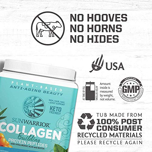 Sunwarrior Collagen Building Protein Peptides, Natural, 500 g Sunwarrior Au supplements