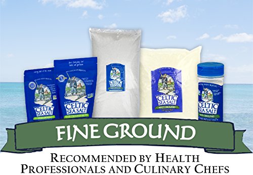 Celtic Sea Salt, Fine Ground, 8 Ounce, 0.5 Pound (Pack of 1) Celtic Sea Salt Au supplements