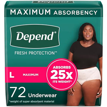 Depend Fresh Protection Adult Incontinence Underwear for Women Depend Au supplements