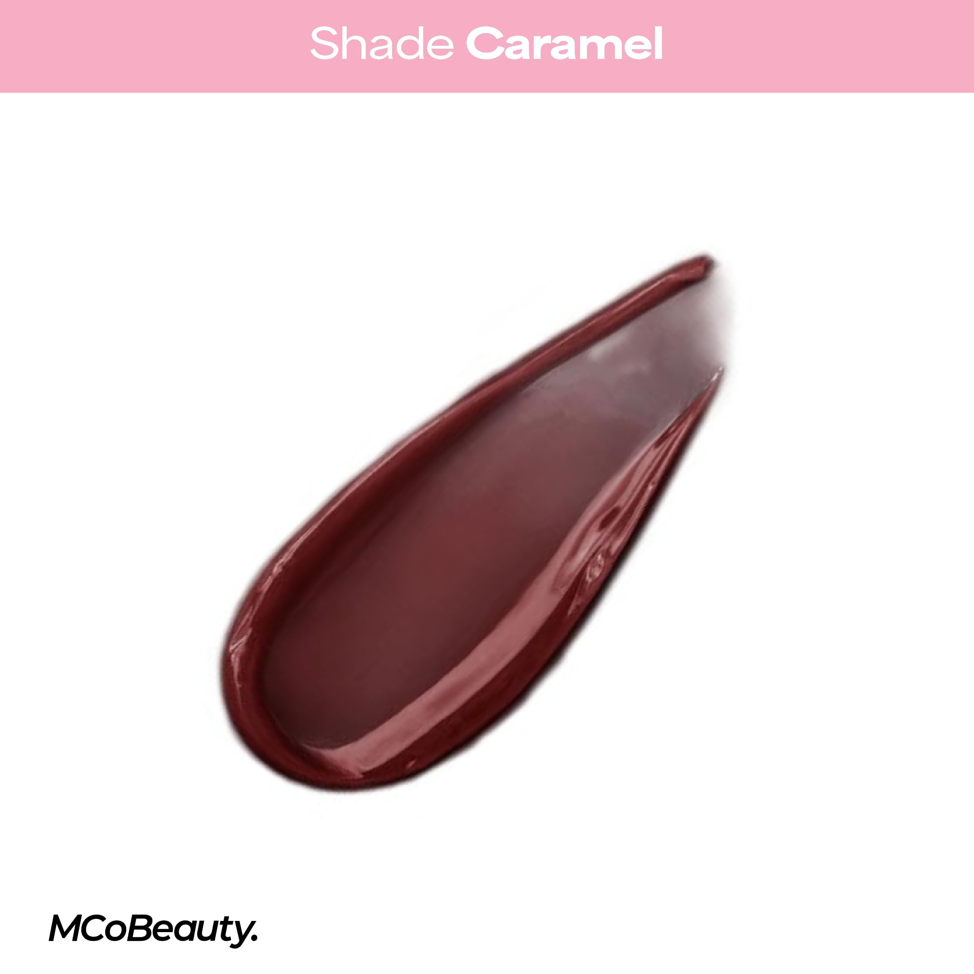 MCoBeauty Peptide Lip Treatment Caramel - Nude Brown Tinted Lip Balm Plumper Gloss for Women - Hydrating Lip Oil with Shea Butter, Peptides for Soft Plump Lips - Vegan Cruelty Free Lip Care MCoBeauty Au supplements