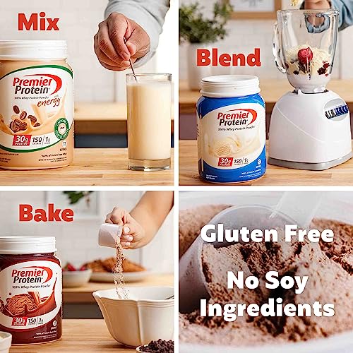 Premier Protein Powder, Chocolate Milkshake, 30g Protein, 1g Sugar, 100% Whey Protein Premier Protein Au supplements