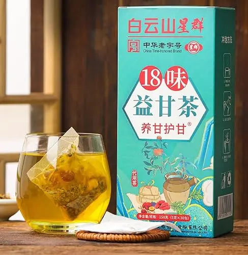 18 Flavors Liver Care Tea,Tea Extracted From 18 Kinds of Herbs Nourish The Liver and Protect HuaQingAU supplements