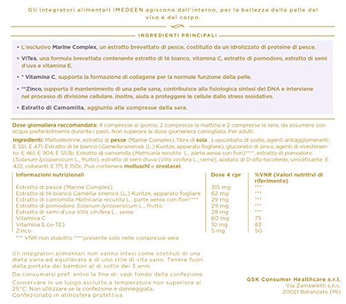 IMEDEEN Prime Renewal Anti-Aging Dietary Supplement — ViTea, Marine Complex, Vitamin C, E, and Zinc Imedeen Au supplements