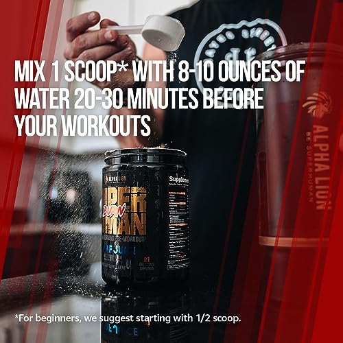 ALPHA LION Superhuman Burn 2-in-1 Metabolism Booster Pre Workout ALPHA LION Au supplements