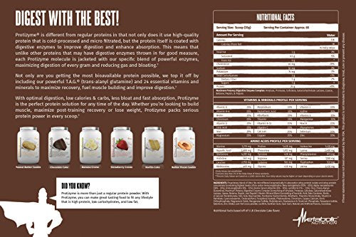Metabolic Nutrition, Protizyme, 100% Whey Protein Powder, High Protein, Low Carb Metabolic Nutrition Au supplements