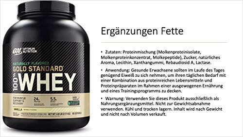Optimum Nutrition Gold Standard 100% Whey Protein Powder 4.8 (Packaging May Vary) Optimum Nutrition Au supplements
