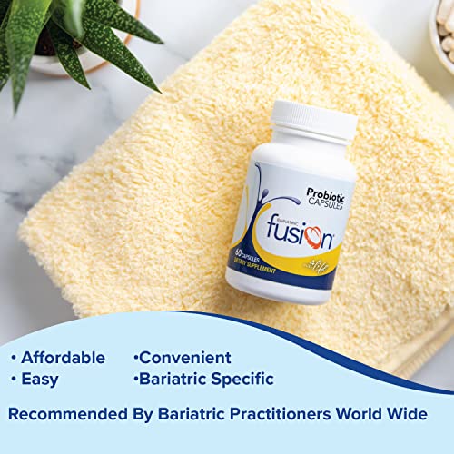 Bariatric Fusion Probiotic Capsule | Easy to Swallow Bariatric Vitamin | 10 Billion CFU Bariatric Fusion Au supplements