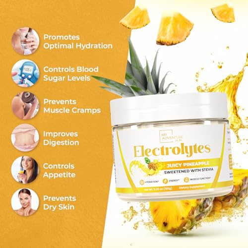 Keto Electrolytes Powder No Sugar -  Made In The USA Electrolyte Mix My Adventure to Fit Au supplements