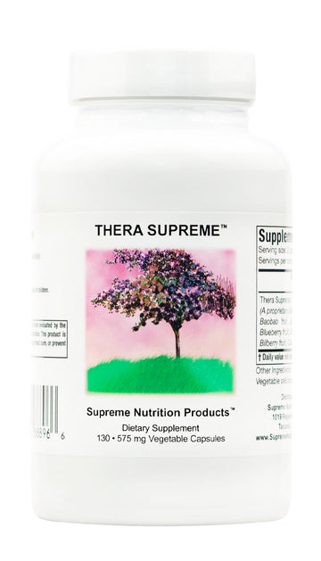 Supreme Nutrition Thera Supreme, 130 Pure Herbal Combination Vegetarian Capsules Supreme Nutrition Products Au supplements