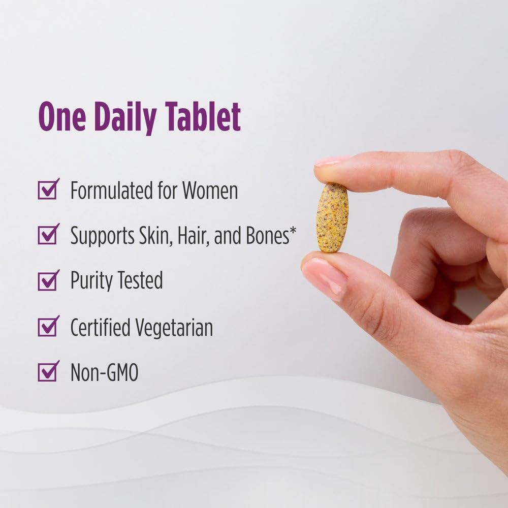 Nordic Naturals Women’s Multivitamin One Daily - Skin, Hair, Energy, & Bone Support - Immunity Supplement - 20 Essential Nutrients - 30 Tablets - 30 Servings Nordic Naturals Au supplements