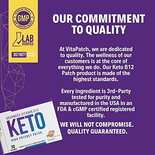 VitaPatch Keto Patch with B12 Methylcobalamin and Vitamin Guarana B12 Patch for Energy VitaPatch Au supplements