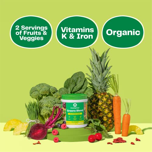 Amazing Grass Greens Blend Superfood: Super Greens Smoothie Mix Amazing Grass Au supplements