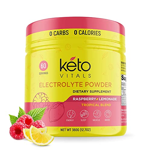 Keto Vitals Electrolytes Powder - Sugar Free Keto Electrolytes Powder with Potassium Keto Vitals Au supplements