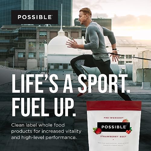 Possible Beet Pre-Workout - Strawberry Beet Flavor - Individually Wrapped Servings Possible Au supplements