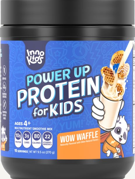 InnoSupps Power Up Protein for Kids Wow Waffle Flavor: Delicious Whey Nutrition InnoSupps Au supplements